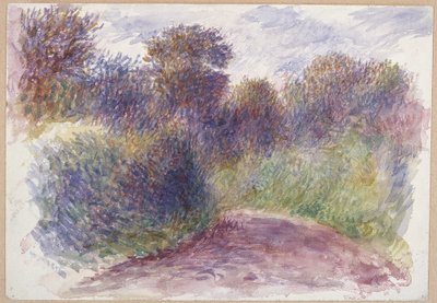 Country Lane by Pierre Auguste Renoir